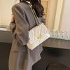 2025 Summer New Fashion Simple Niche Design Diamond Chain Bag Small Fragrant Style Versatile Single Shoulder Oblique Span Women's Bag