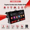2Din Android Car-Play Car Radio,Toyota Corolla AxioFielder E140 2006-2012,Multimedia Player Head Unit Stereo GPS Navigation BT WIFI,2+32GB