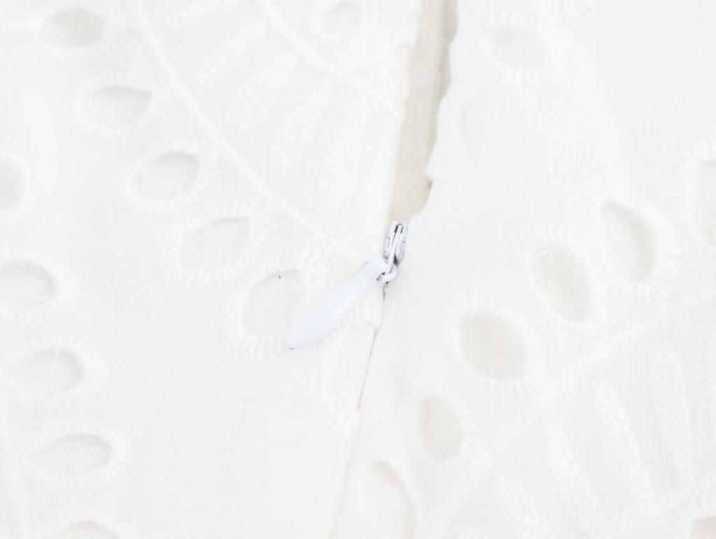 2025 Spring Women's Stylish European & American Embroidered Lapel Dress