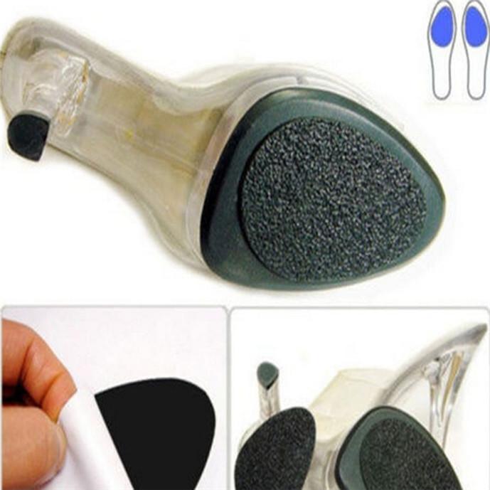 1 pair Wear-resistant Anti-Slip Shoes Heel Sole Protector Pads Non-Slip Shoe Grip Cushion Home Supplies