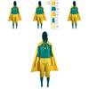 Wanda Vision Cosplay Jumpsuit Outfit With Cloak For Halloween