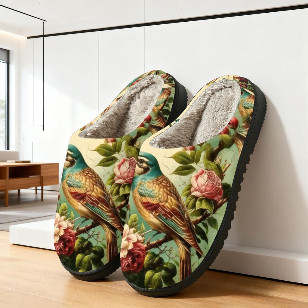 Cotton Shoes - Men's Warm and Comfortable Casual Home Shoes - Women's Slippers