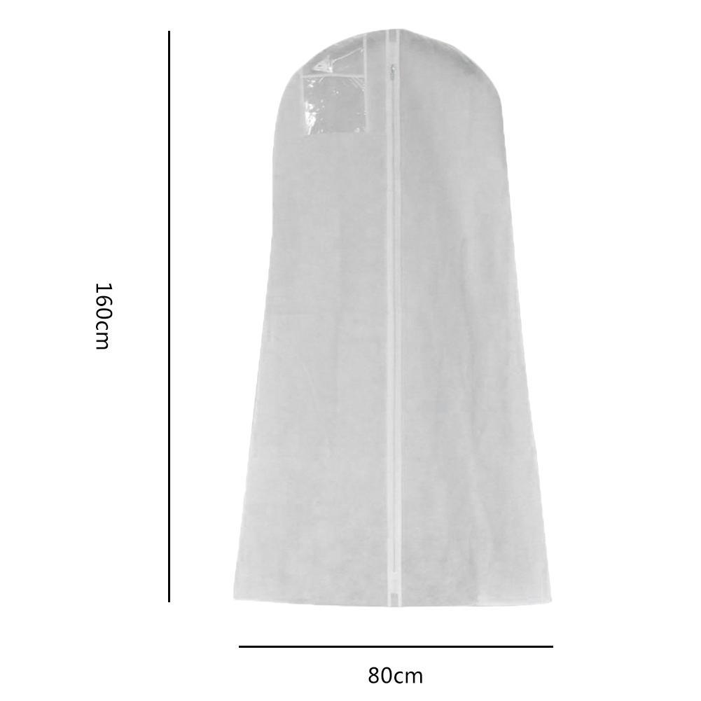 Extra Large Garment Bridal Gown Long Clothes Protector Case Non-woven FabricWedding Dress Dustproof Covers Storage Bag
