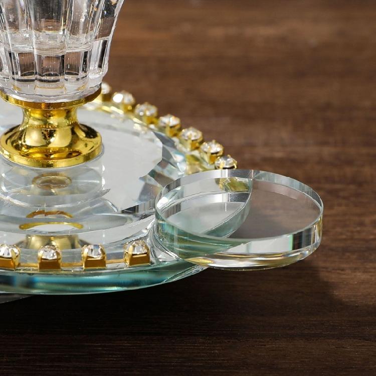 Versatilitys Glass Incenses Burners Set For Yoga Studios Home Decoration Romantics Occasion And Relaxation Ceremony Display