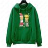 Beavis and Buttheads Christmas Xmas Festive Costumes Loose Graphic Hoodie Unisex Holiday Gift for Men Casual Wear Sweatshirt