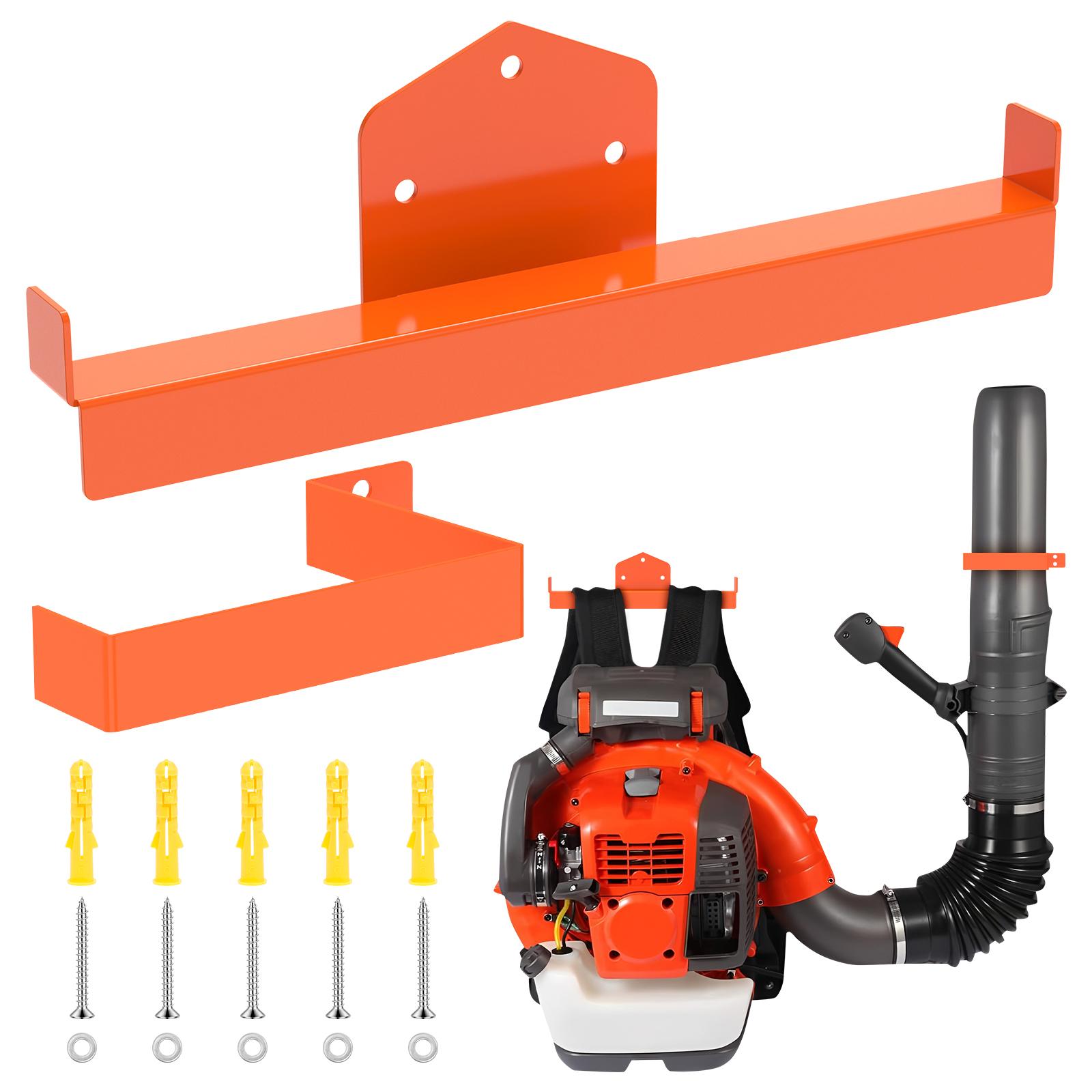 

Backpack Leaf Blower Hanger with Tube Hook 1 Pack Backpack Sprayer Wall Mount Heavy Duty Chainsaw Wall Mount Stand Accessories оранжевый