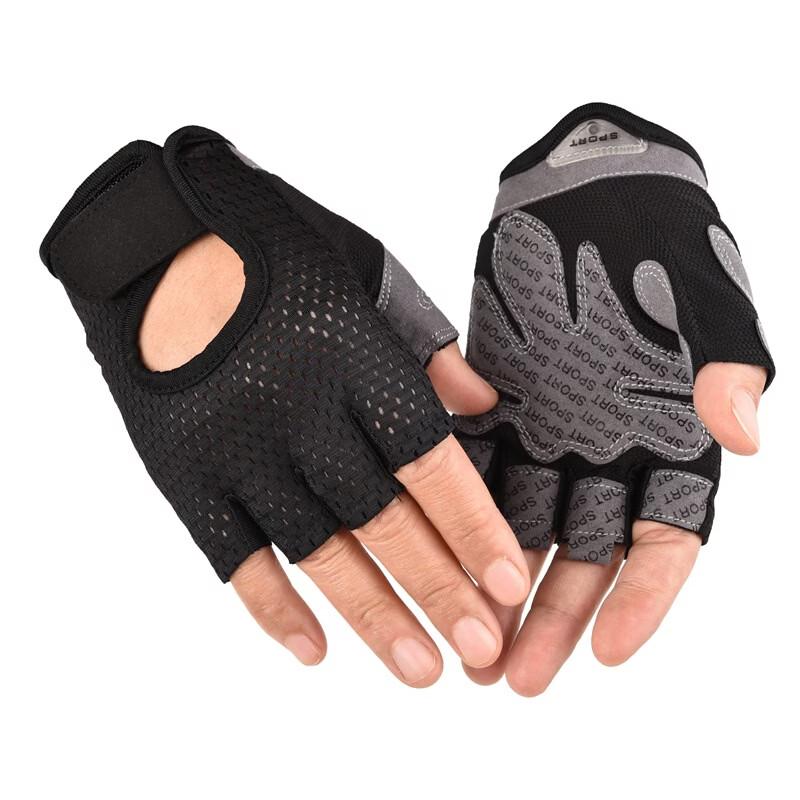 

OLOEY Unisex Training Fitness Half-Finger Gloves