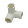 White PVC Pipe Connector 20/25/32mm Straight Elbow Tee Cross Water Pipe Adapter 3/4/5-Way Joint Garden Lawn Irrigation Fittings
