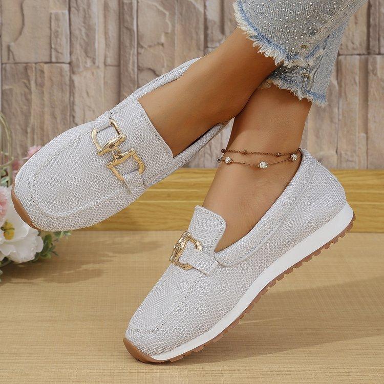 Women Casual Shoes Fashion Breathable Walking Mesh Flat Shoes Sneakers Gym Vulcanized Shoes Footwear