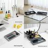 Nordic Style Marble Silicone Tray for Living Room, Bathroom, or Vanity