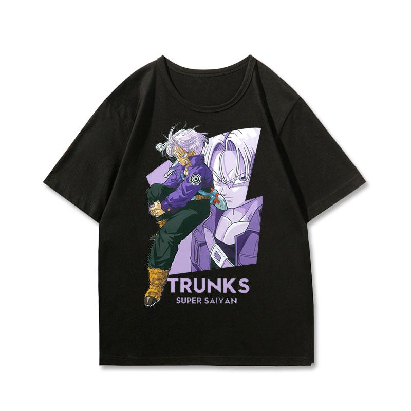 

Dragon Ball Joint TShirt Unisexs Animation Dragon Ball Super Clothes Childrens Super Saiyan Guku Vegeta ParentChild Clothing 4XL