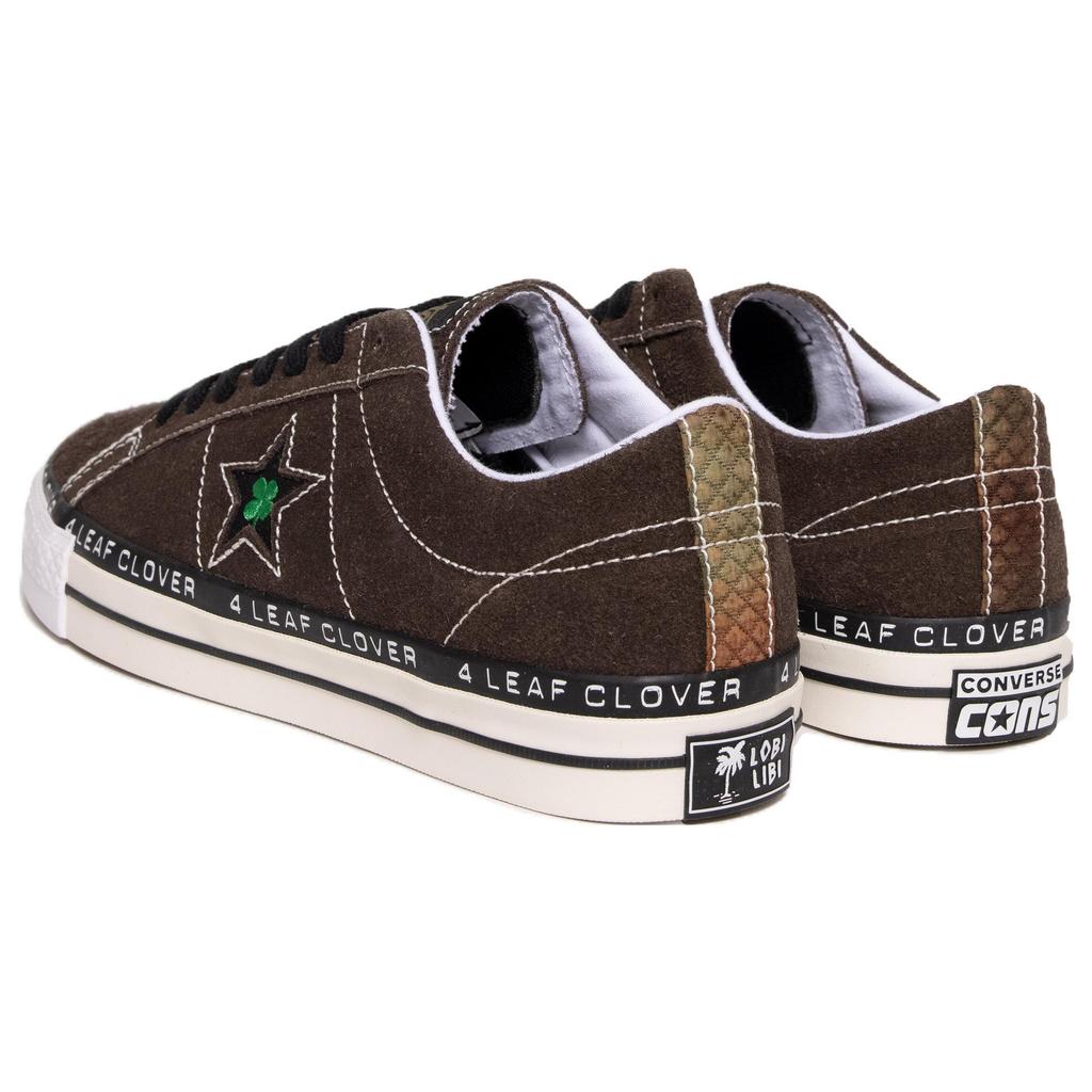 Sneakers Unisex Patta x Converse One Star Pro Low Four Leaf Clover Marrone Java Oliva Bruciata A03174C