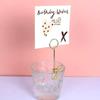 Creative Metal Desktop Photo and Memo Holder with Hanging Option