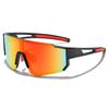 New Outdoor Cycling Glasses, One-piece Bicycle Windshield Sunglasses, European and American Sports Sunglasses