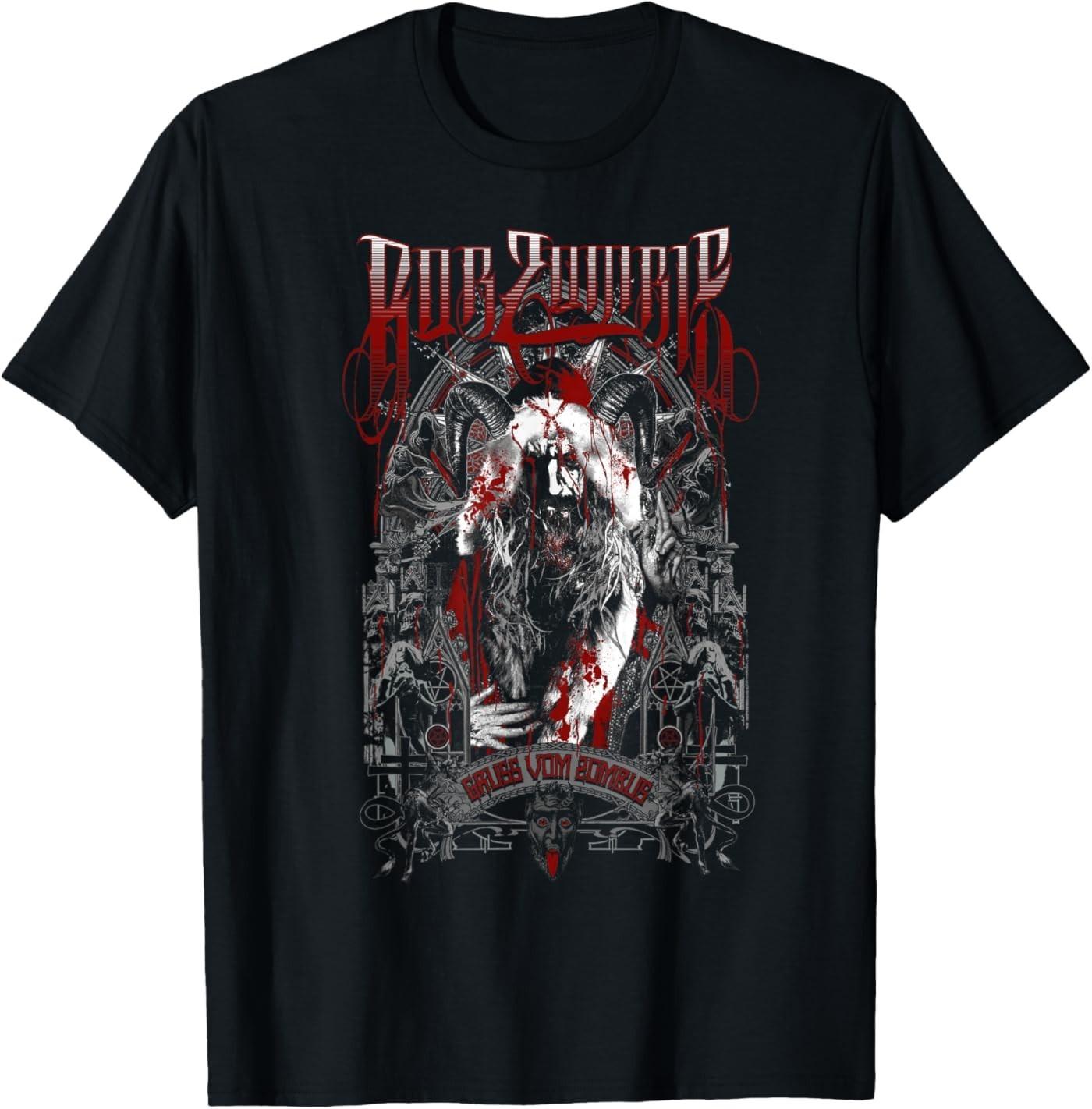 Rob Zombie Krampus Holiday T-Shirt S