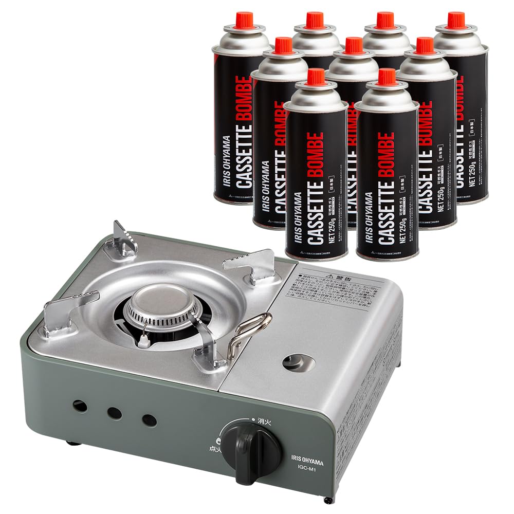 

Кассетная печь Iris Ohyama Mini Olive Green Cassette Cylinder 250 г x 3 шт. x 3 набора [Покупка набора] IGC-M1-G