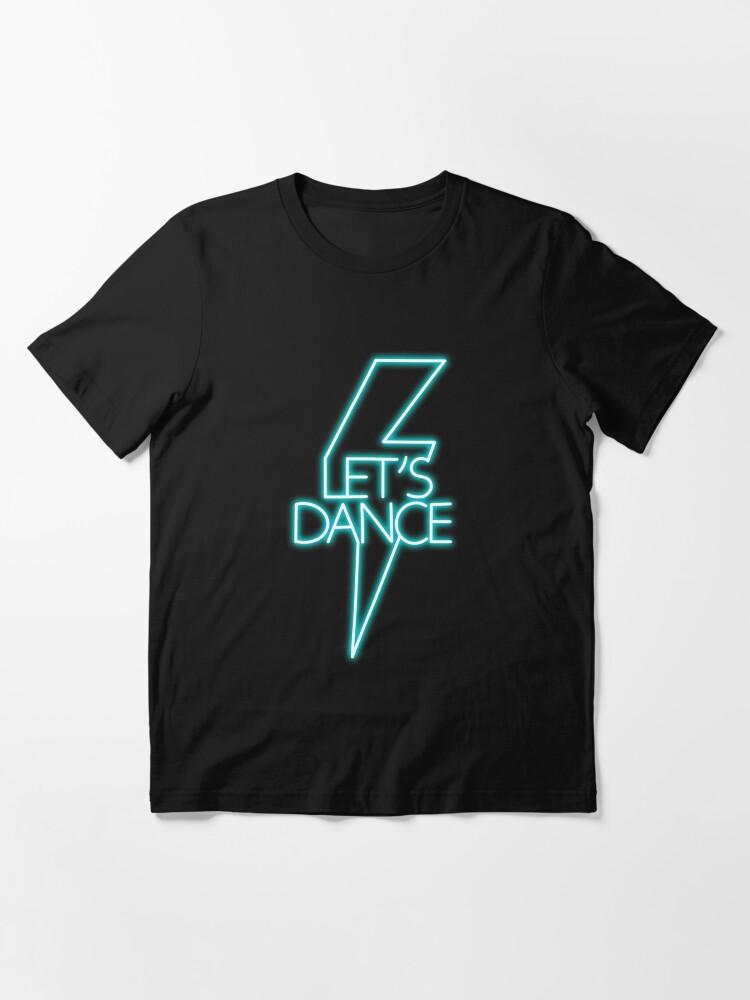 David Bowie Lets Dance Bolt Blue Essential T-Shirt