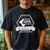 Wenn Opa Es Nicht Reparieren Kann Akkuschrauber Herren T-Shirt WENN OPA ES NICHT REPARIEREN KANN, KANN ES KEINER Print Shirts