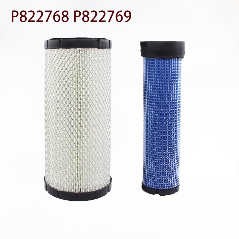 

Air Filter Set Compatible for P822768 P822769 6666333 6666334 RE68048 RE68049 R140142270 R20142280 AF25436 AF25497 46489 46490 P822768 P822769