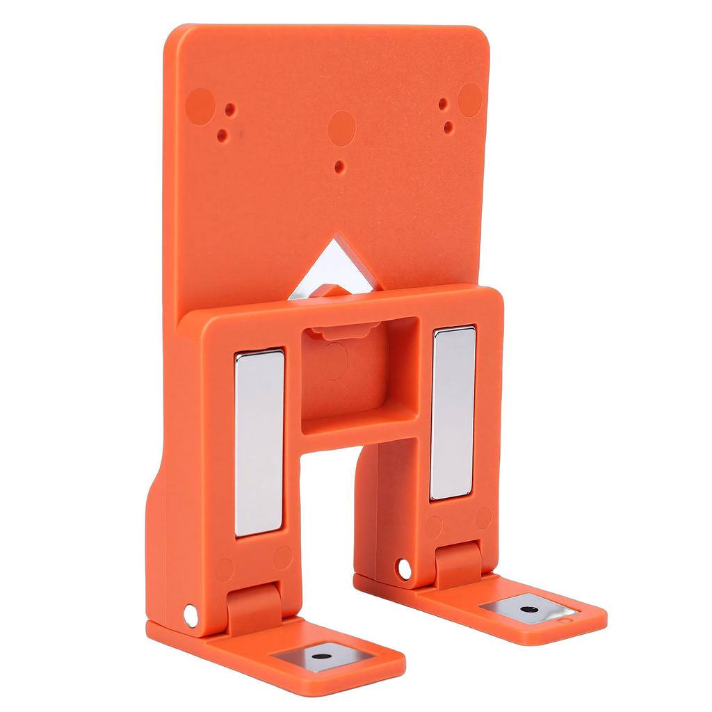 Cabinet Door Mounting Jig Kit with Magnet Position Plate Support Base Foldable Adjustable Stainless Steel Hardware