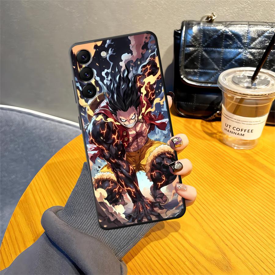 Ones Pieces Luffy Phone Cover Case for Samsung Galaxy A04 A01 A02 A07 Note 20 Ultra 9 10 A50 A70 A06 A03 A05 A30 A40 A10 A20