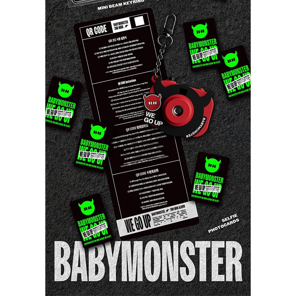 BABYMONSTER WE GO UP (MINI BEAM KEYRING Ver.)