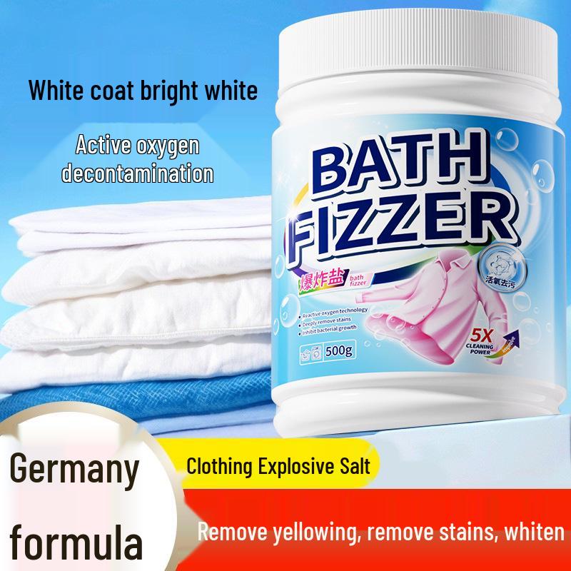 Powerful De-yellowing and Whitening Laundry Stain Remover for School Uniforms and Colored Clothes