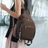 Women's New Backpack, Casual Backpack, Lightweight Travel Backpack, Single Shoulder Bag, Solid Color, Simple Commuting Bag