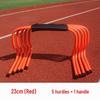 Children's Coordination & Sensitivity Training Hurdles - Small Track & Field Obstacle for Football Practice