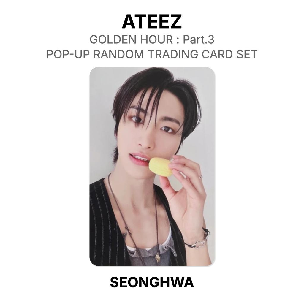 ATEEZ GOLDEN HOUR : Part.3 POP-UP RANDOM TRADING CARD SET Official Photocard