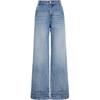 VEROMODA Women's High-Waist Washed Wide-Leg Jeans