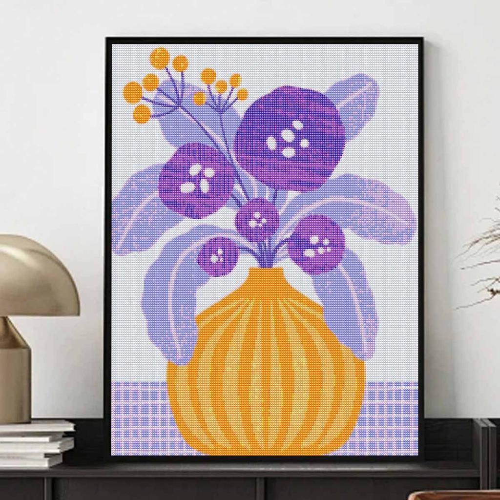Diamond Painting Kits for Adults Botanical Full Round Drill 5D Art Craft Wall Decor for Bedroom Living Room Home Decoration