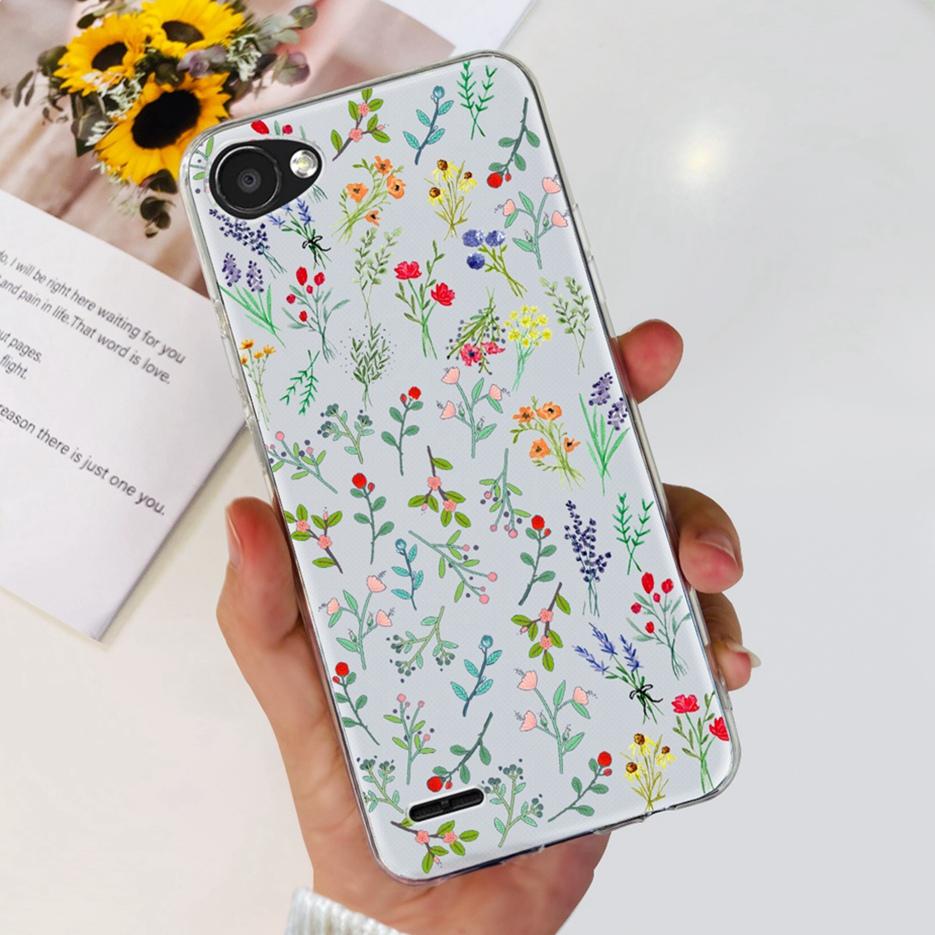 For LG Q6 Case M700 M703 Cute Painted Cover Soft Silicone Phone Case For LG Q6 Q6+ LGQ6 Back Cover Bumper For LG Q6 5.5'' Fundas