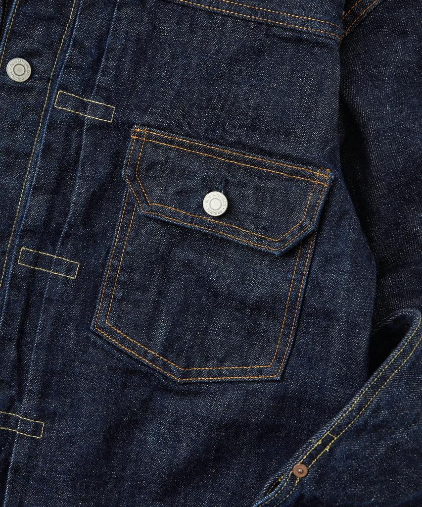 Hervorragende Selvedge Denim 1. Jacke_Indigo
