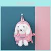 Cute Bunny Plush Backpack For Kids With Waterproof Nylon Materials For School And Kindergarten Use