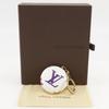 LOUIS VUITTON Astropill charm M51911 With light key ring Bron White Monogram multicolor/Plated Gold unisex Used