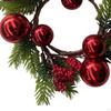 Weihnachts-Kerzenring Handgefertigte Dekoration für Geburtstag Tür Jubiläen Stilvoll A