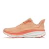 HOKA  Clifton 9 Cantaloupe Women Sneakers Orange White 1127896-CPW