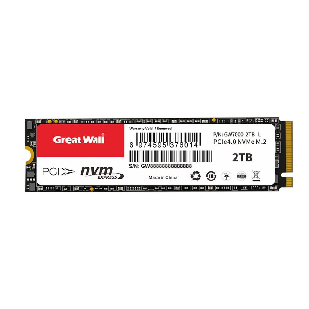 Built In Hard Drive Great Wall G7000 M.2 NVMe Pcle4.0 2280 3D TLC NAND 1tb/2tb /4tb Ssd