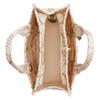 Coach Cargo 26 Printed Logo Zipper Tote Bag Shopping Bag Signature Canvas Handbag Medium Women tote Brass Natural CAM61-B4NP