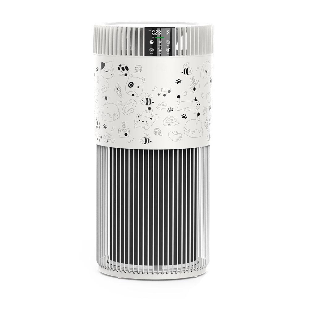 Pet Cat Hair Air Purifier with UV Sterilization - Allergen and Formaldehyde Removal, Mother-Baby Safe