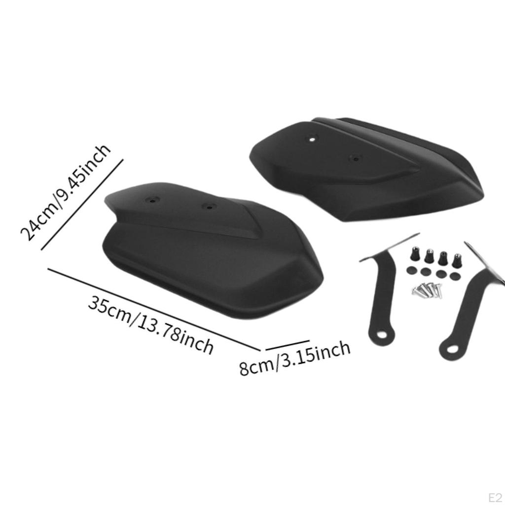 2Pcs Motorrad Hand Protektoren Ersatzteile Bequem Installation Reparatur Handprotektoren