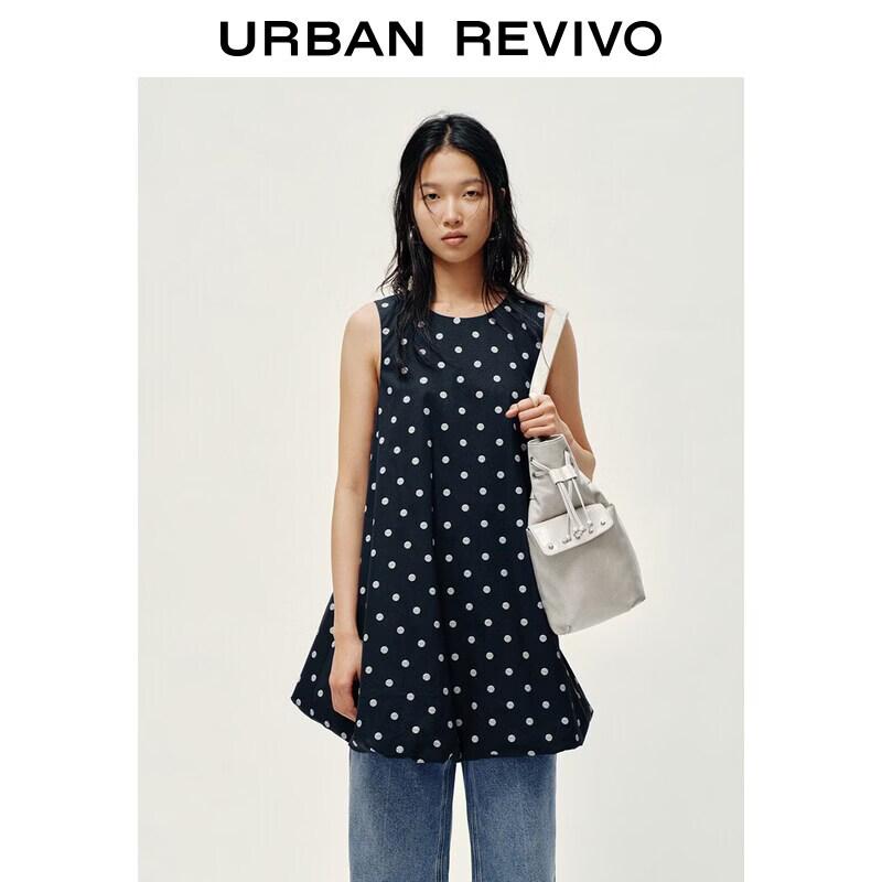 

UR 2026 Spring Urban Polka Dot Cotton Dress XL
