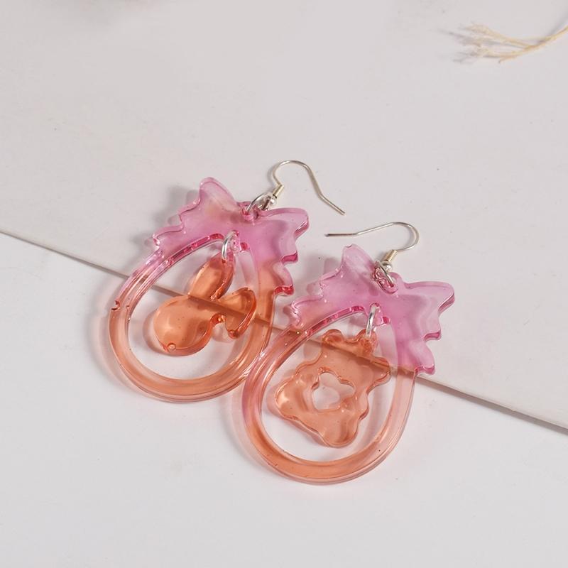 Creative Easters Themed Silicone Earring Mold Personalized Jewelry Making Mould Easy Demold Earwear Epoxy Resin Molds