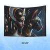 Tapestry Bastet Egyptian Lioness Goddess Art