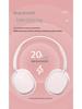 Trendy Over-Ear Wireless Bluetooth Headphones: Large Earcups, Noise-Canceling, Hi-Fi, E-Sports, Stylish and Portable Headset