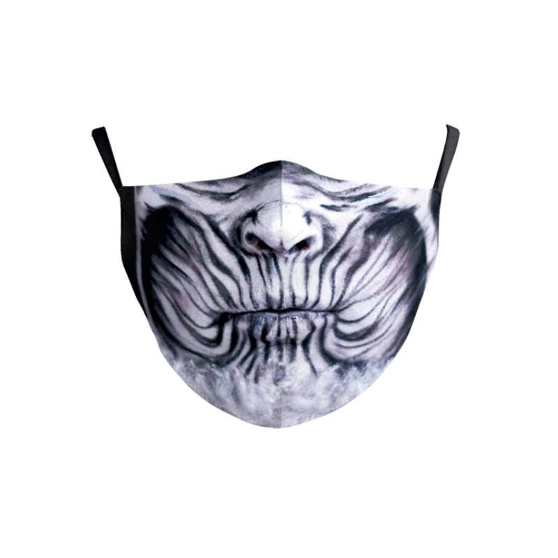 Funny Digital Print Cotton Face Mask Fashion Creative Dustproof Reusable Daily Protective Face Cover