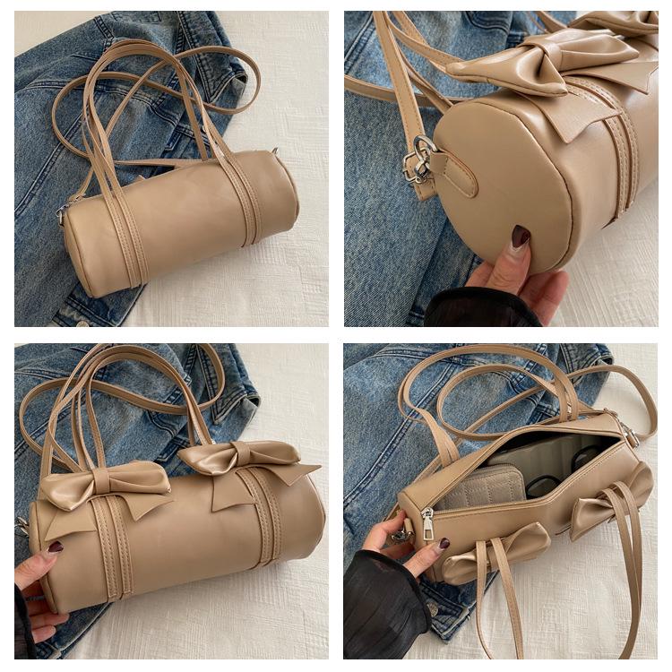 2024 Women's Niche High-End Bow Pillow Handheld & Crossbody Bag