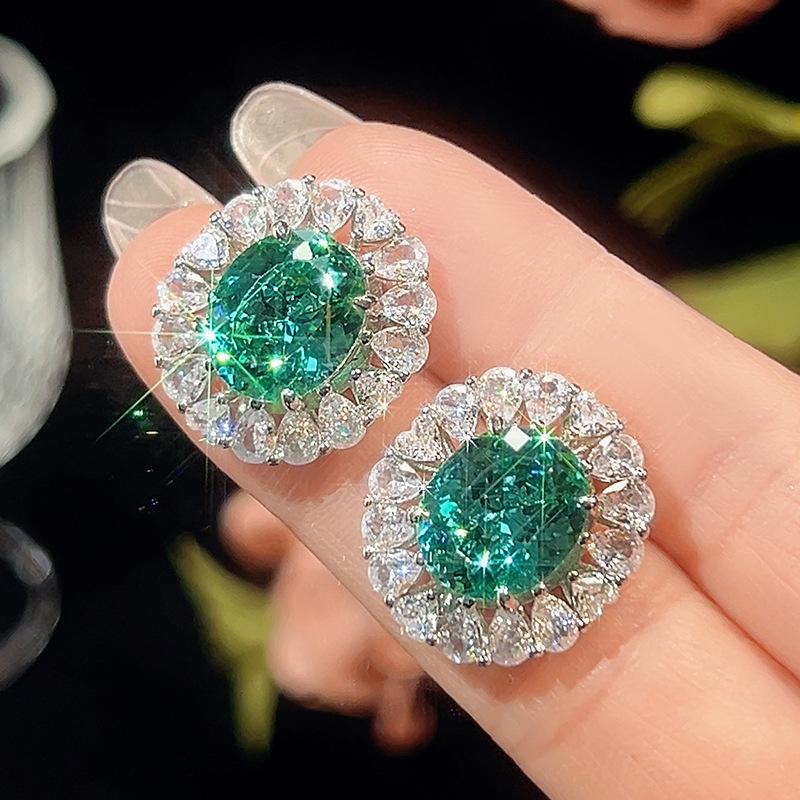 

Ювелирное украшение Имитация Птичье гнездо Чепала Зеленый Винтажный Набор 13 * 18-10-12