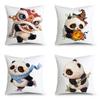 Drăguț Panda Scaun Canapea Față de Pernă Decorare Dormitor Husă Pernă Decorare Canapea Acasa Față de Pernă